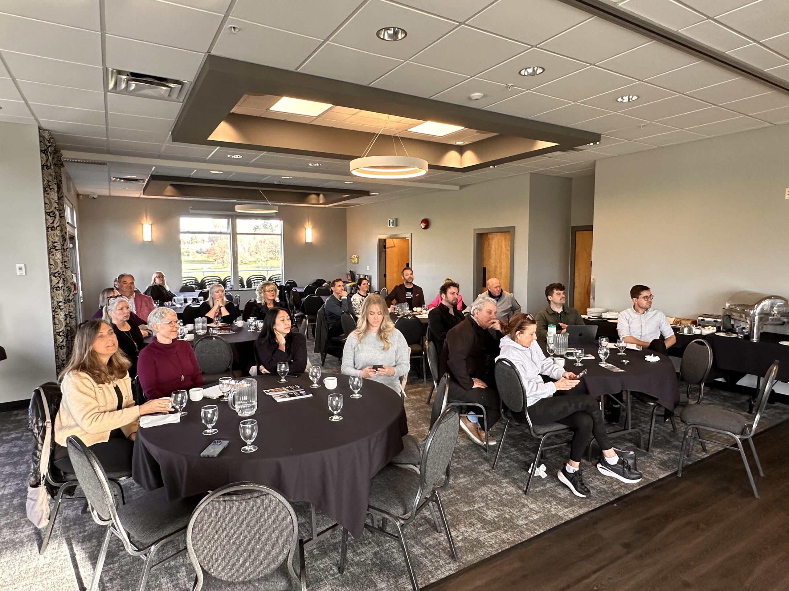 Attendees at an Olympic Mortgage homebuyer seminar in Victoria